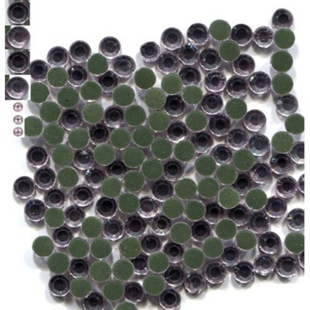 Rhinestones 3mm 10ss PINK Hot Fix Iron on 2 Gross 288 Pieces